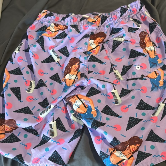 RSVLTS Kelly Kapowski Saved by the Bell swim shorts NWT size medium - Picture 4 of 4